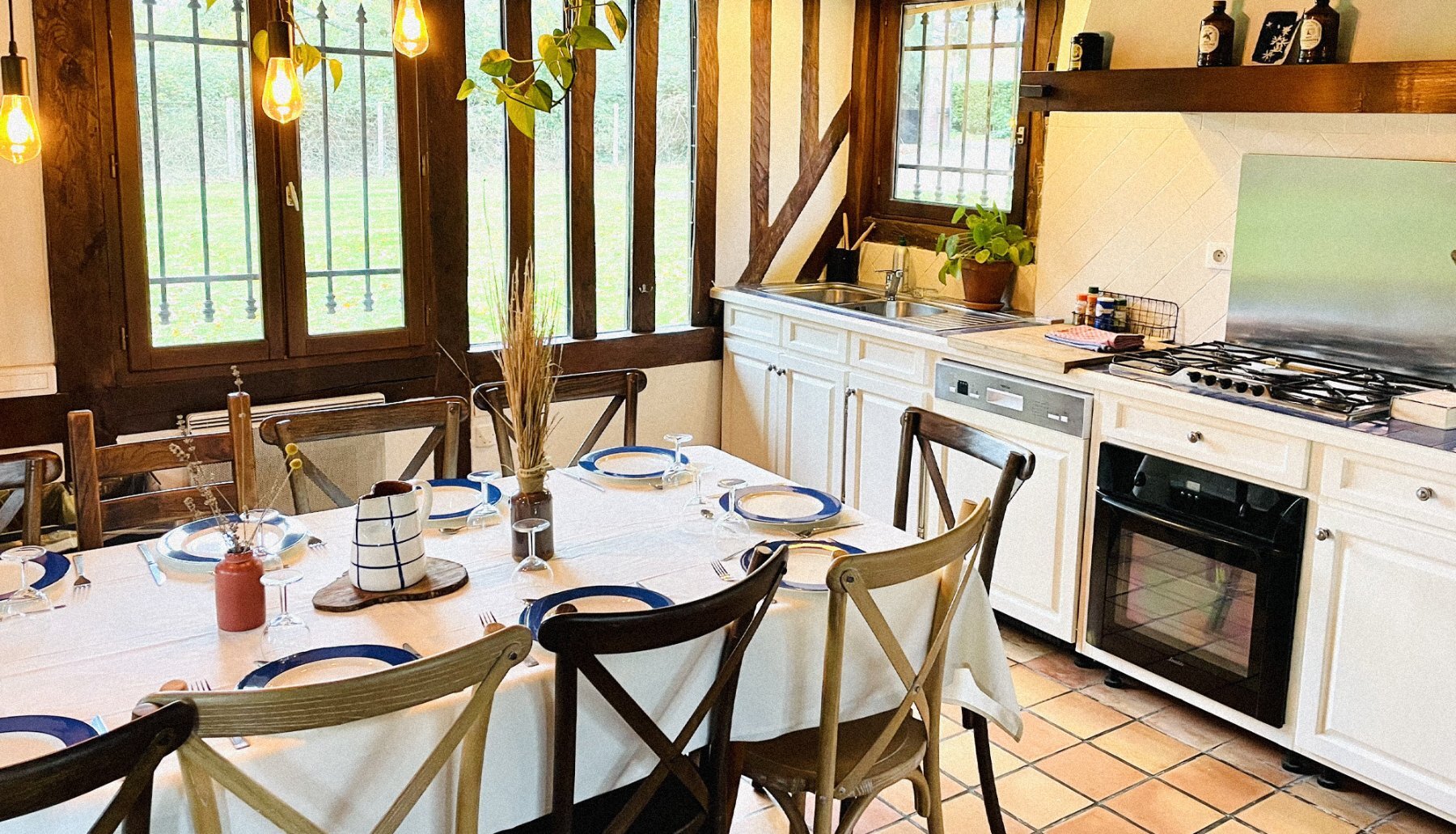 family apple houses rental honfleur calvados gite group normandie