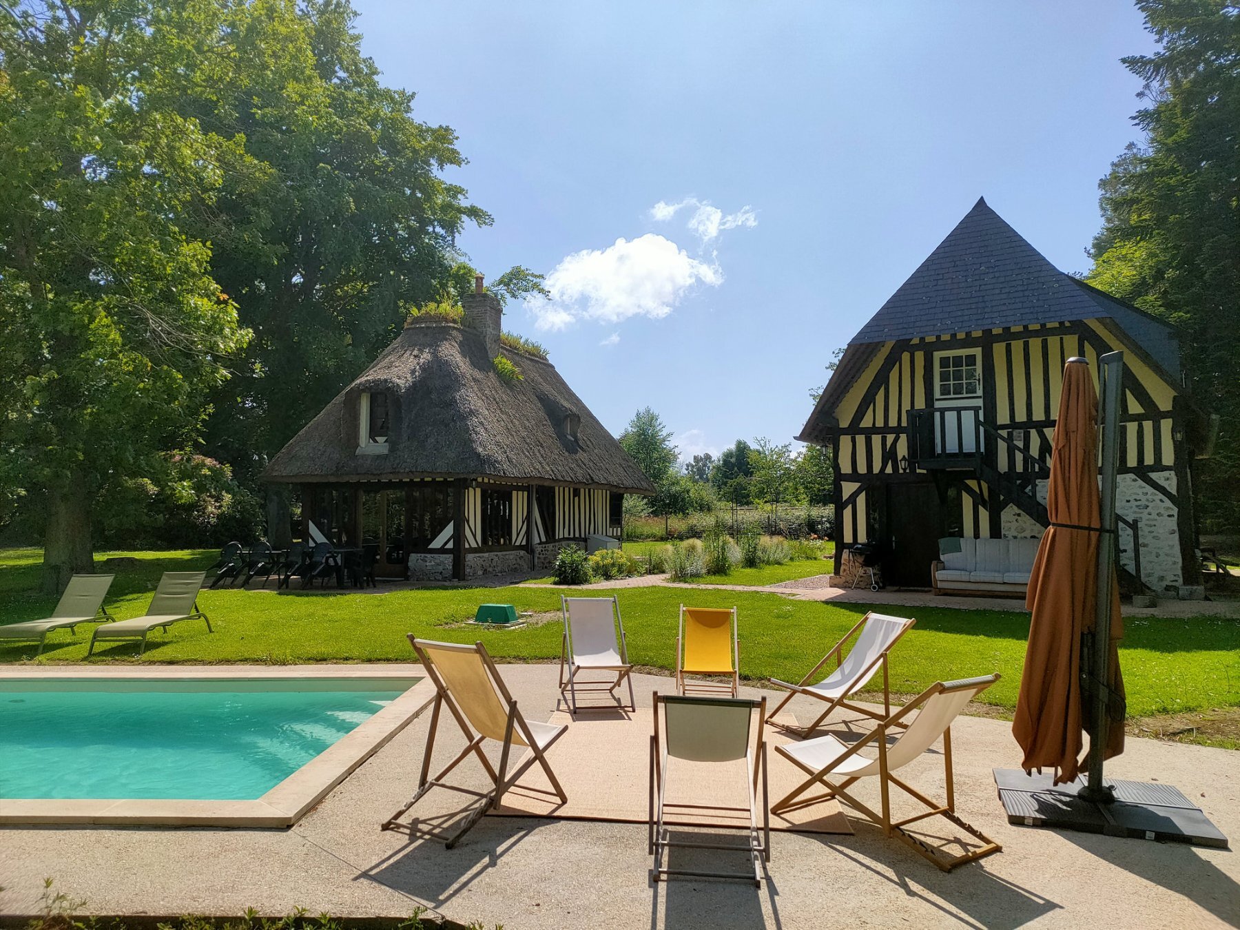 rental honfleur calvados gite group normandie jardin
