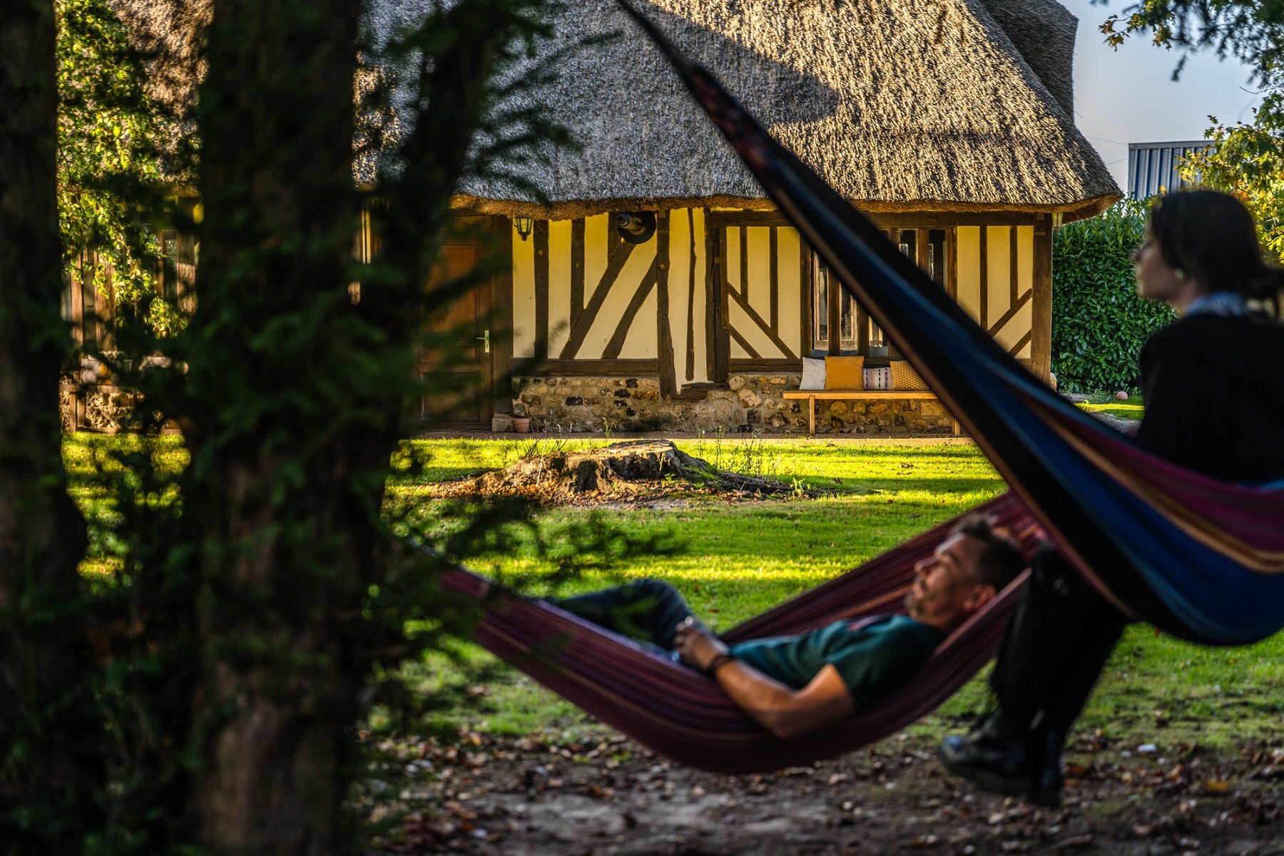location honfleur gite groupe normandie jardin calvados